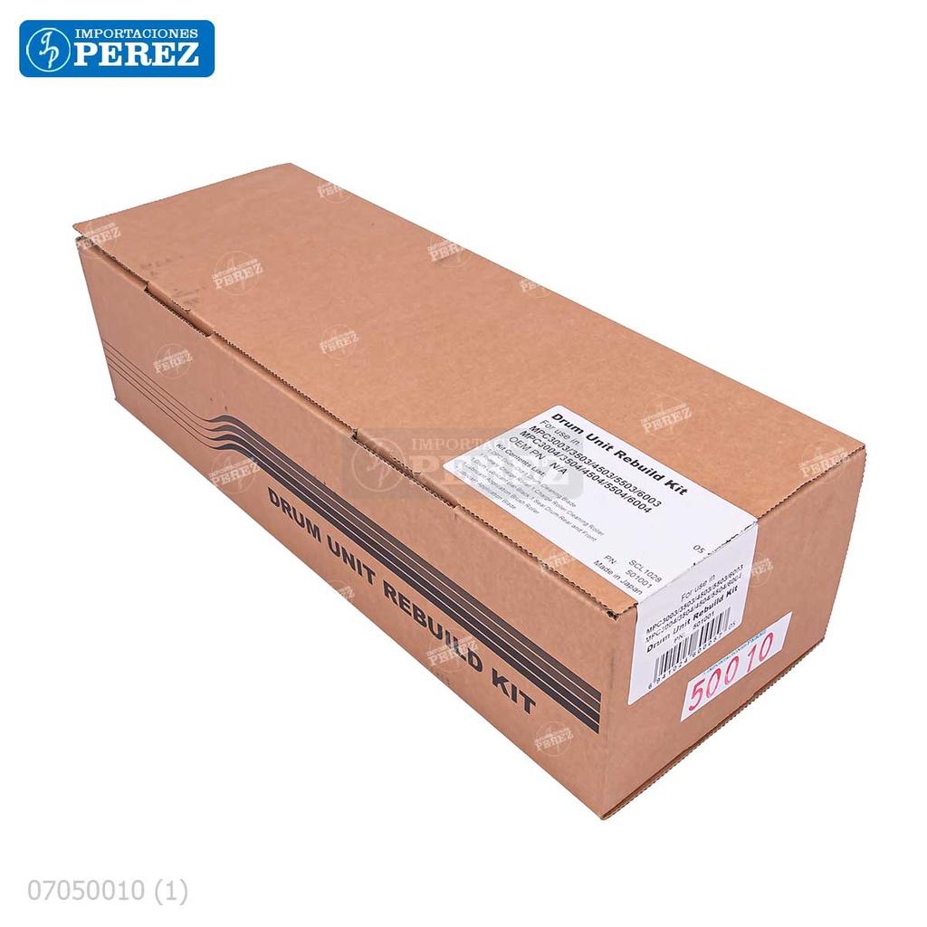 Kit Imagen Black Kit x09 Contiene: 01 Cilindro + 01 Cuchilla Limpieza + 01 Rodillo Carga + 01 Rodillo Limpieza + 01 Cera + 01 Sello Front + 01 Sello Rear + 01 Brush + 01 Cuchilla Lubricante [Cet]