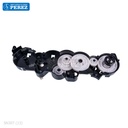 Bloque Gear Alimentación Toner (Toner Bottle Drive Assy) - SEMI-NUEVO [Original - Konica Minolta]