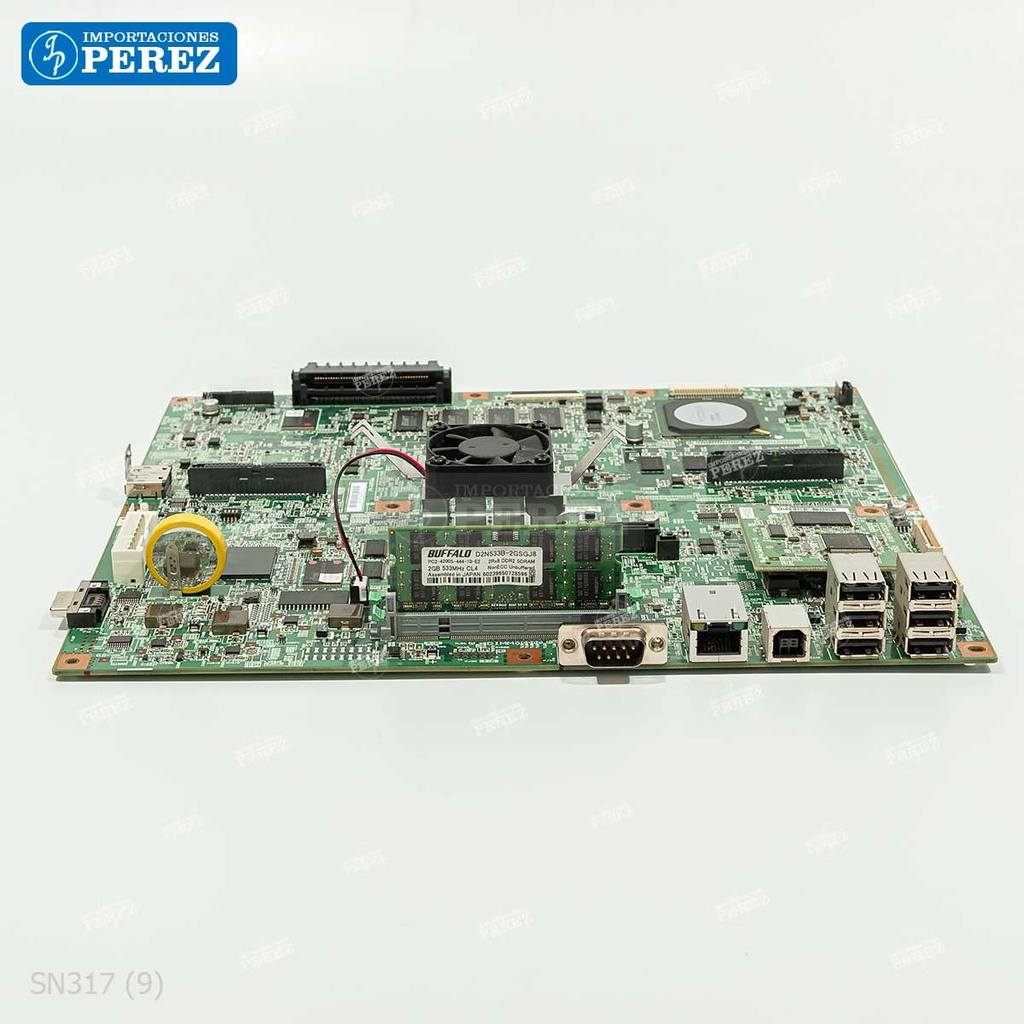 Tarjeta IR (PWB-MFP) Completo (con SSDB + DIMM) - SEMI-NUEVO [Original - Konica Minolta]