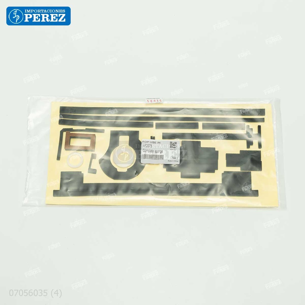 Sello Esponja 380x25x3mm (Kitx19) Completo Revelado 