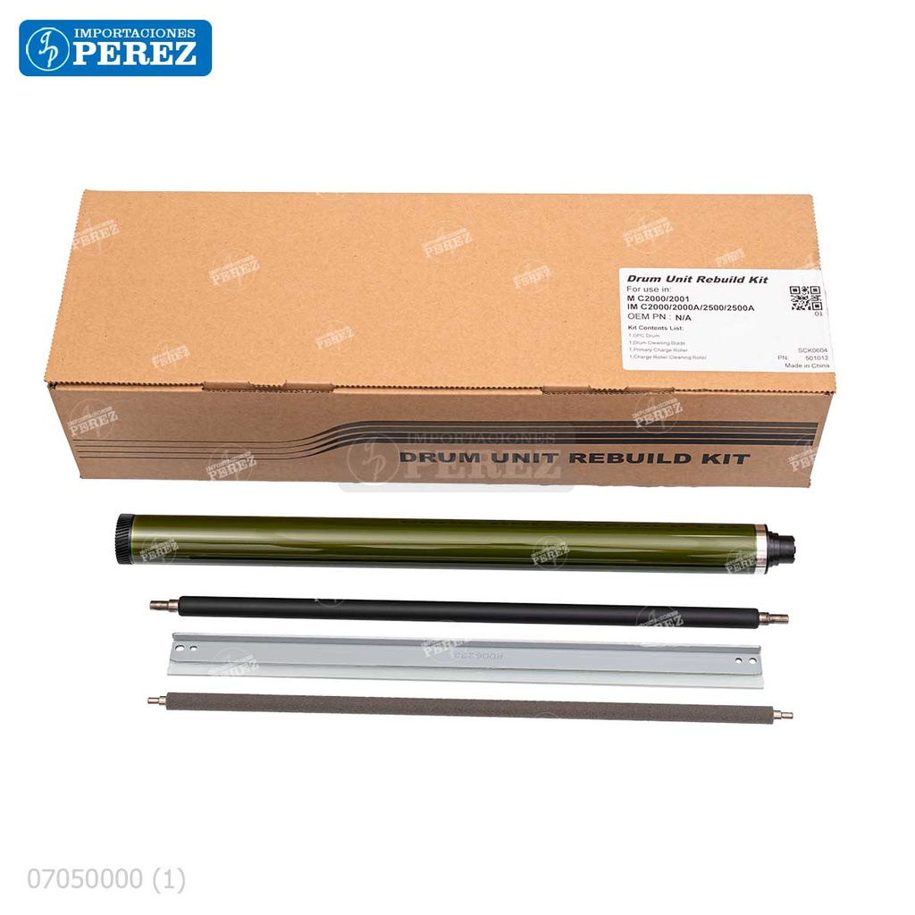 Kit Imagen Kitx04 Contiene: 01 Cilindro Japan + 01 Cuchilla Limpieza + 01 Rodillo Carga + Rodillo Limpieza [Cet]