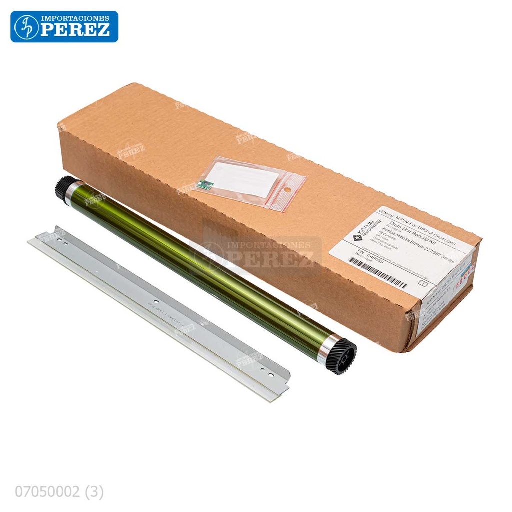 Kit Imagen Kitx03 Contiene: 01 Cilindro + 01 Cuchilla Limpieza + 01 Chip [Katun Perfomance]