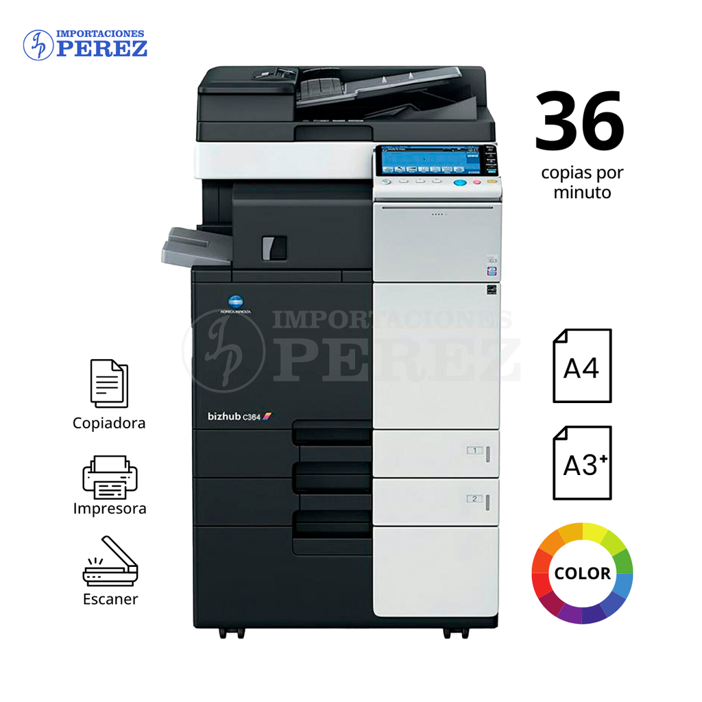 Fotocopiadora Konica Minolta Bizhub C364
