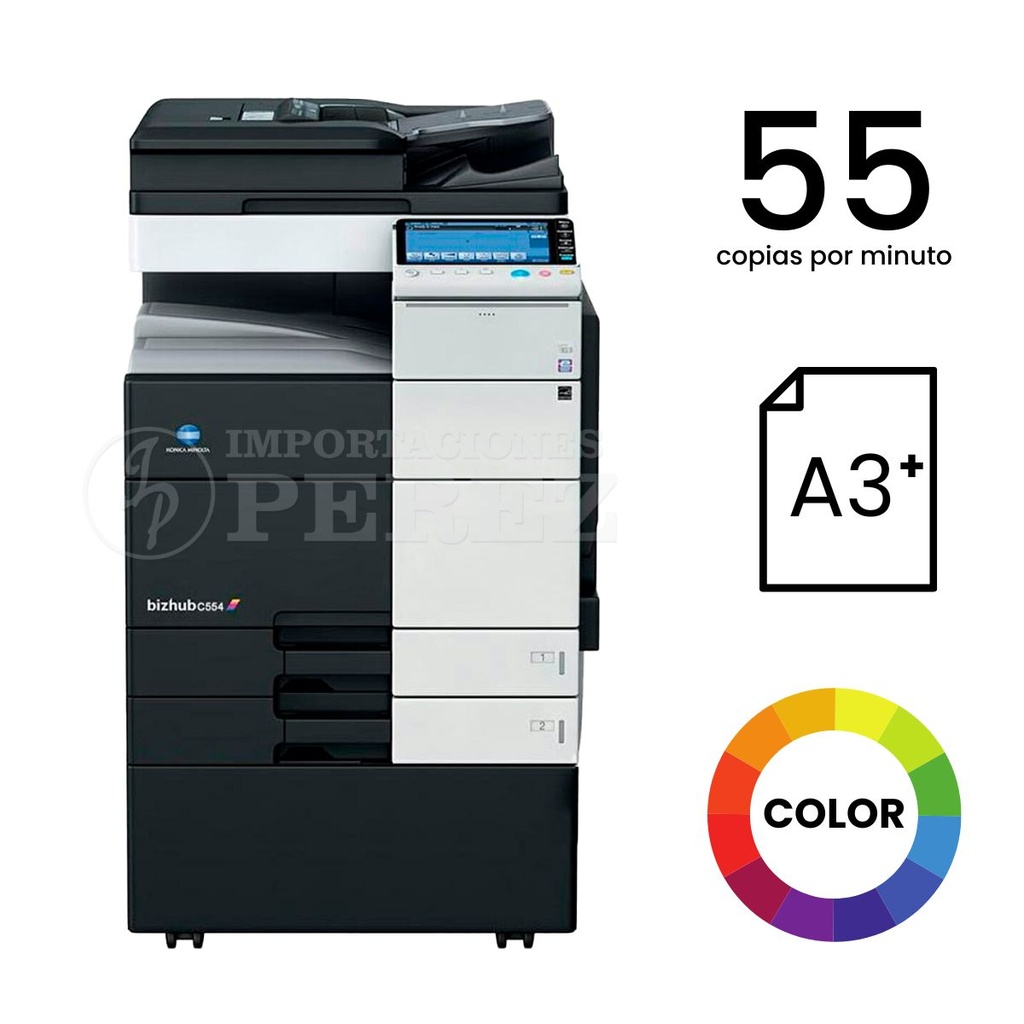 Fotocopiadora Konica Minolta Bizhub C554e
