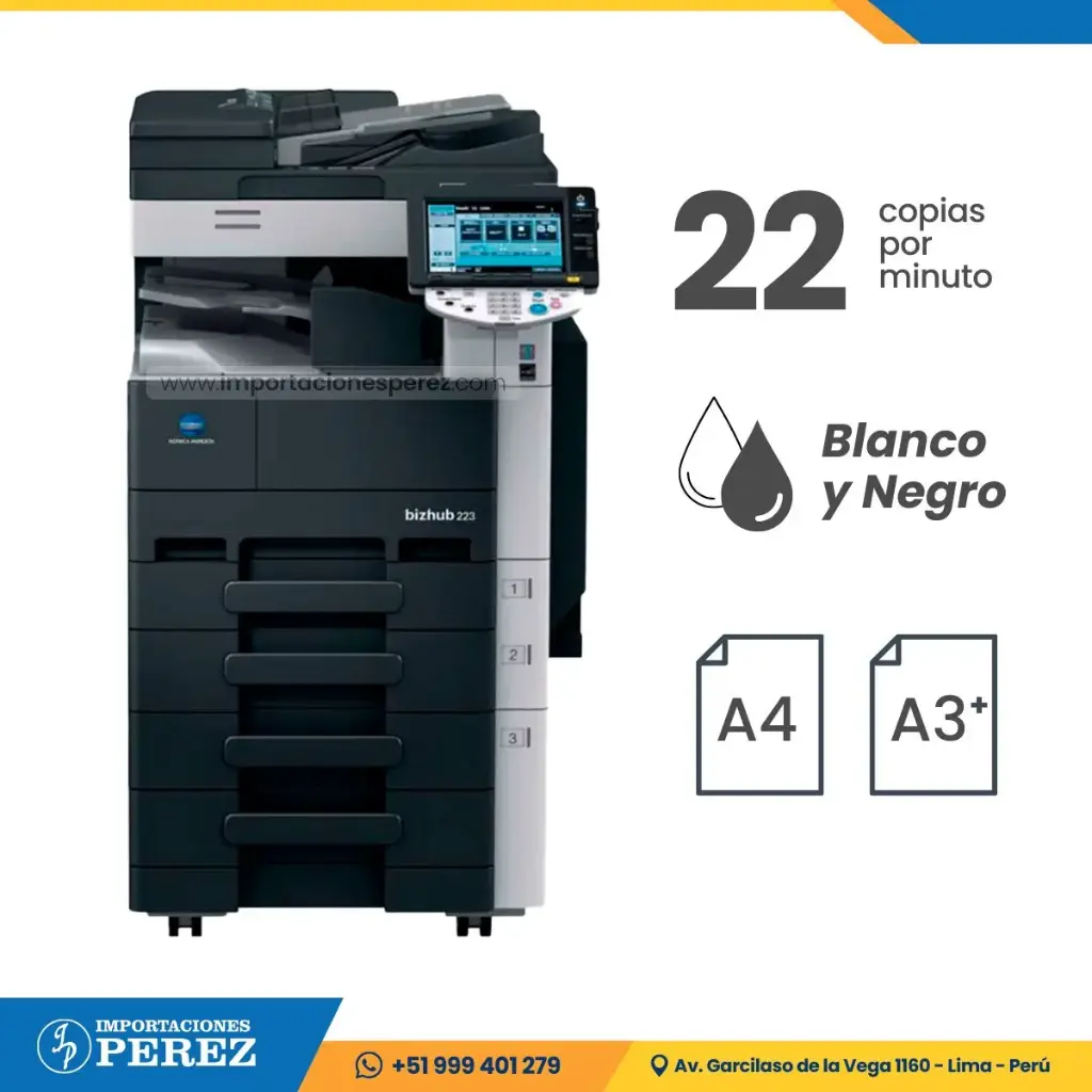 Fotocopiadora Konica Minolta Bizhub 223