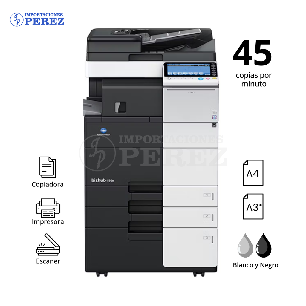 Fotocopiadora Konica Minolta Bizhub 454e