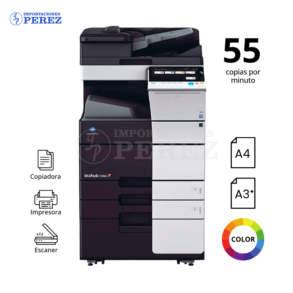 Fotocopiadora Konica Minolta Bizhub C558