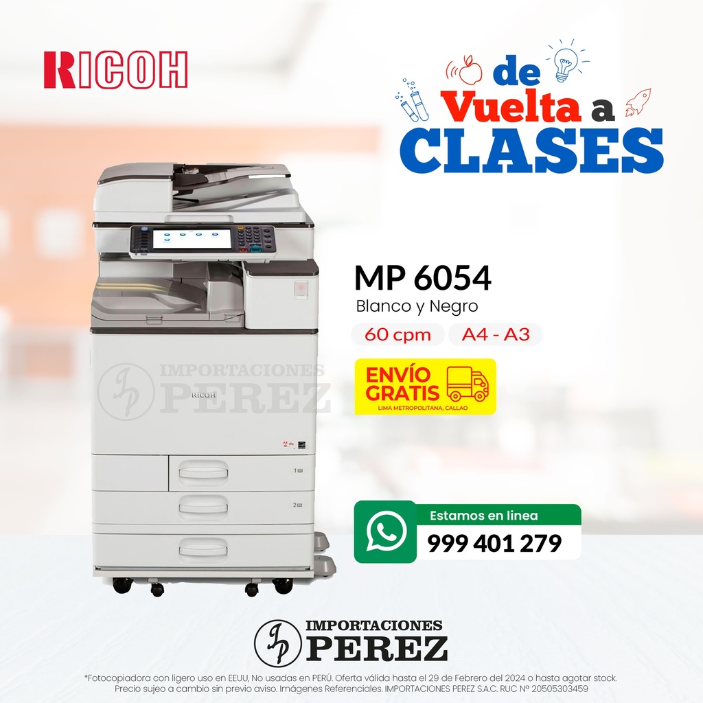 Fotocopiadora Ricoh MP 6054