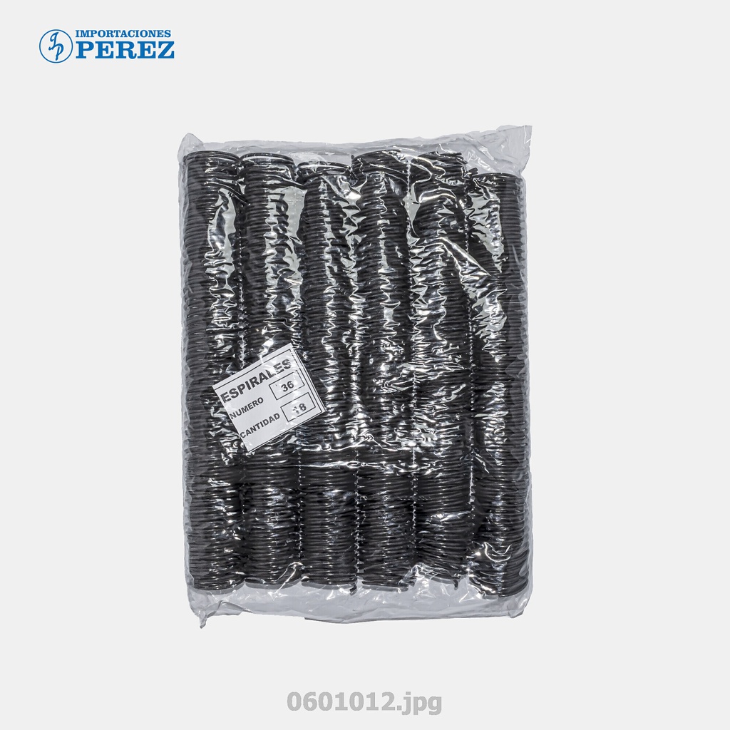 Espiral 36 (x18unds) Capacidad 300 Hojas [Nacional]