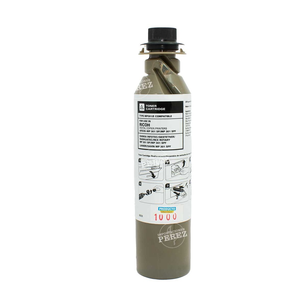 Toner Cartucho Ricoh [Katun Performance] (220g) 