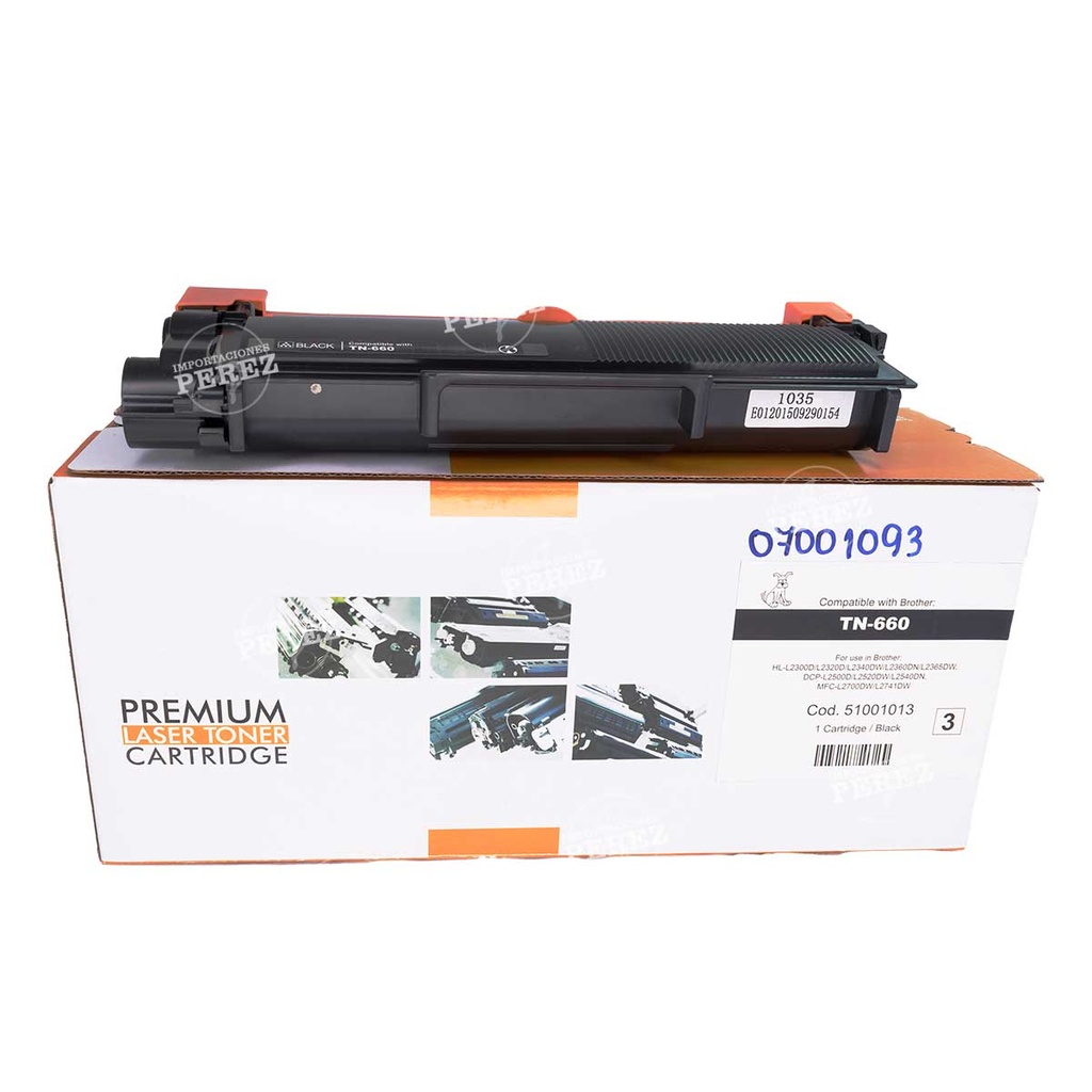 Toner Cartucho Brother [Image Premium] (TN660/TN630)