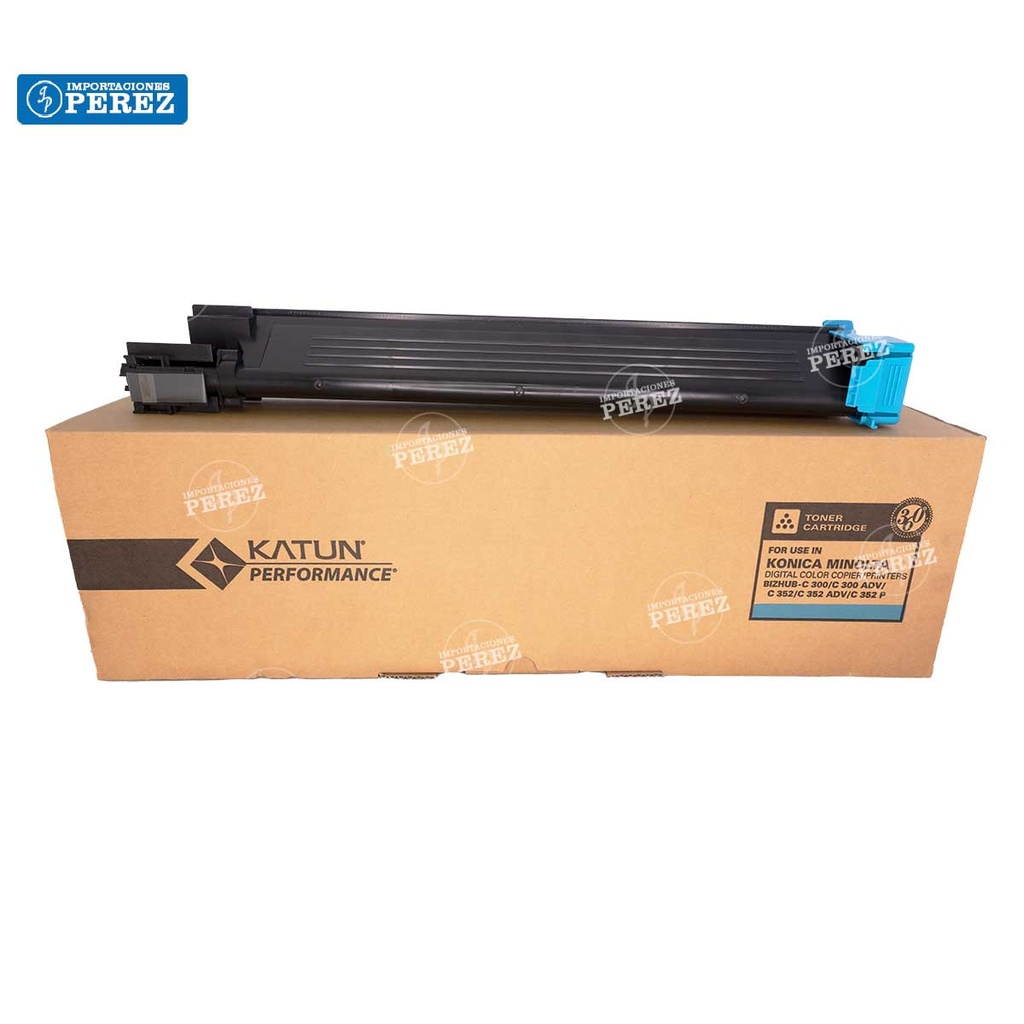 Toner Cartucho Cyan Konica Minolta [Katun Performance] (260g) (Tn312C) 