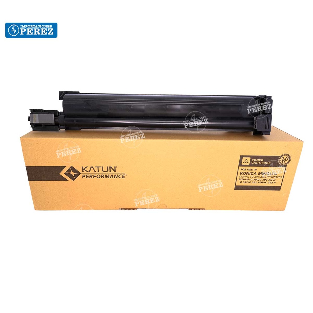 Toner Cartucho Black Konica Minolta [Katun Performance] (430g) (Tn312K) 