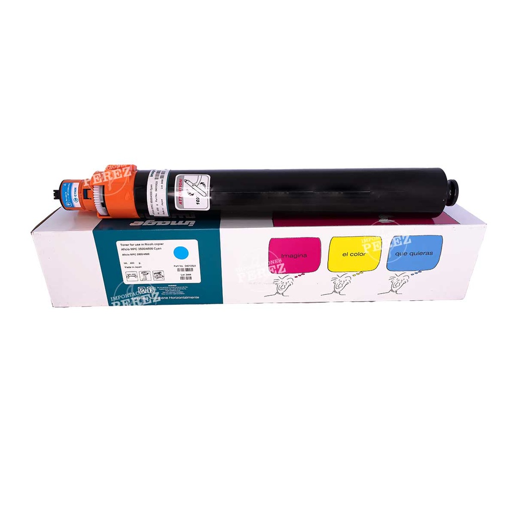 Toner Cartucho Cyan Ricoh [Image] (400g) 