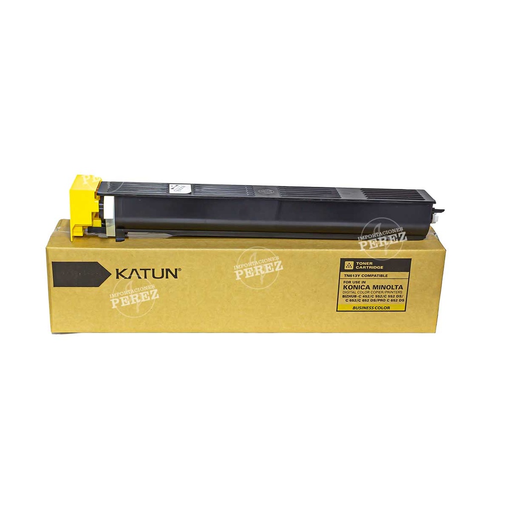 Toner Cartucho Yellow Konica Minolta [Katun Business Color] (510g) (Tn613Y) 