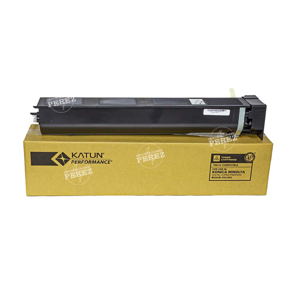 Toner Cartucho Black Konica Minolta [Katun Performance] (900g) (TN413K/613K/618K) 