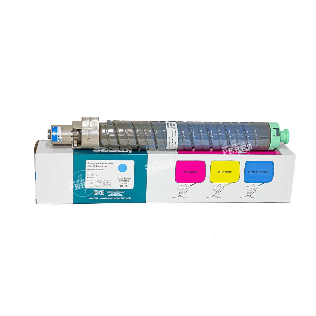 Toner Cartucho Cyan Ricoh [Image]  (450g) 