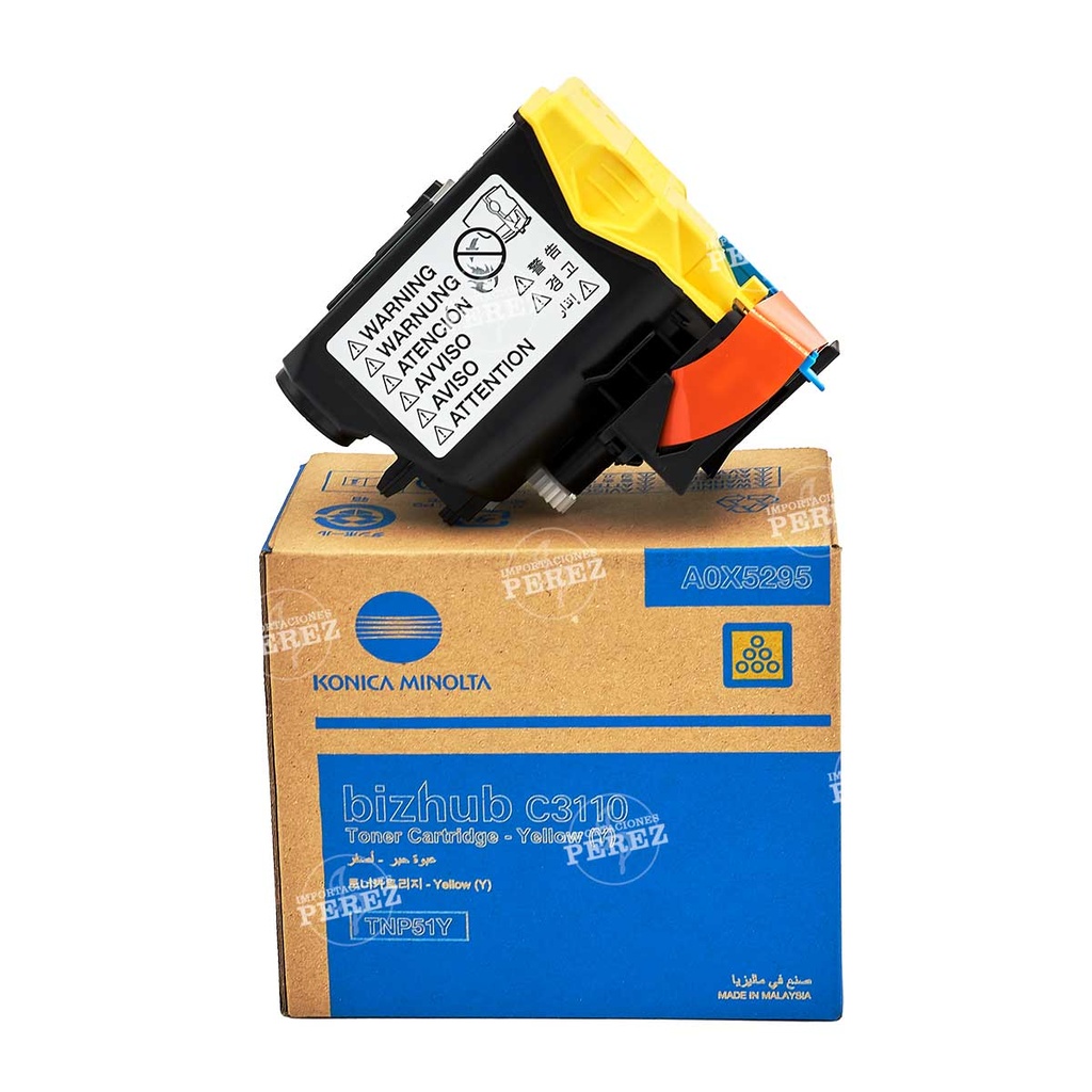 Toner Cartucho Yellow Konica Minolta [Konica Minolta]  220v (TNP51Y) 
