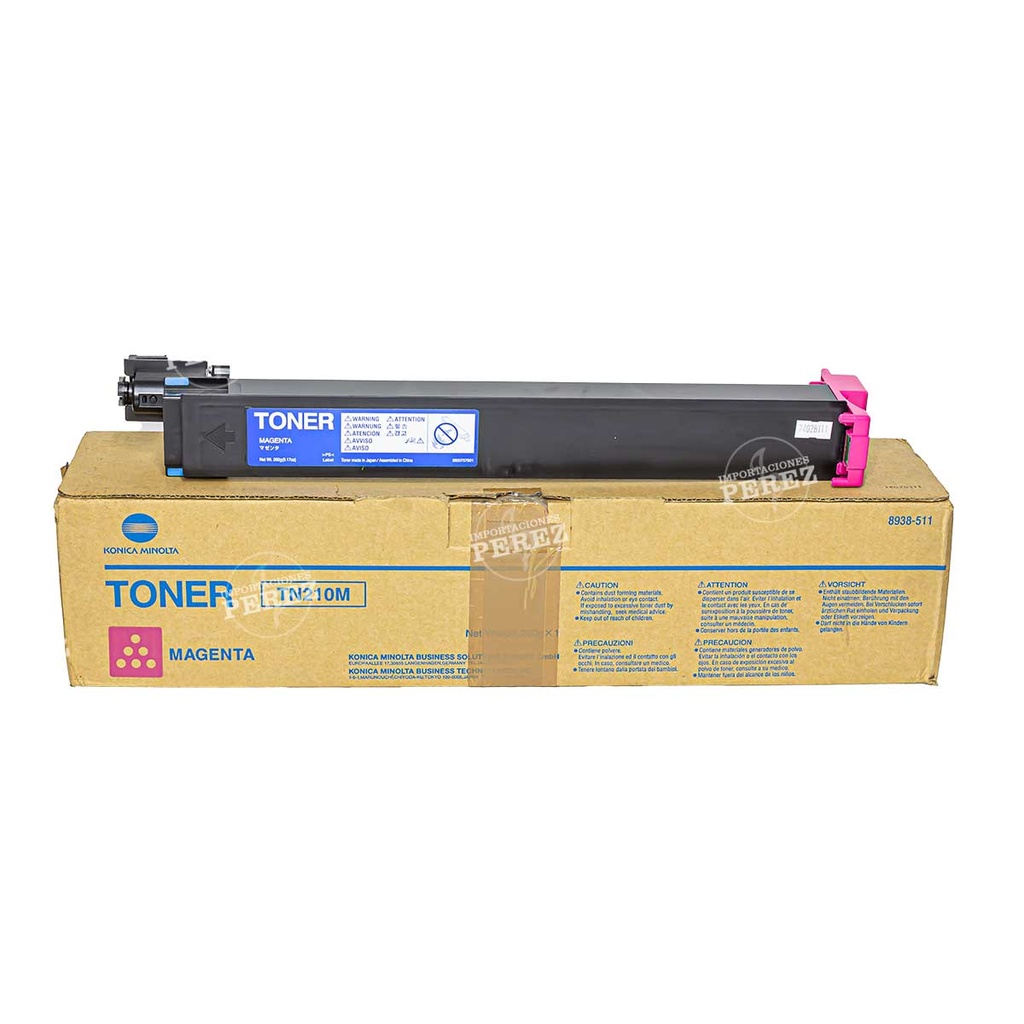 Toner Cartucho Magenta Konica Minolta [Konica Minolta]  (260g) (Tn210M) 