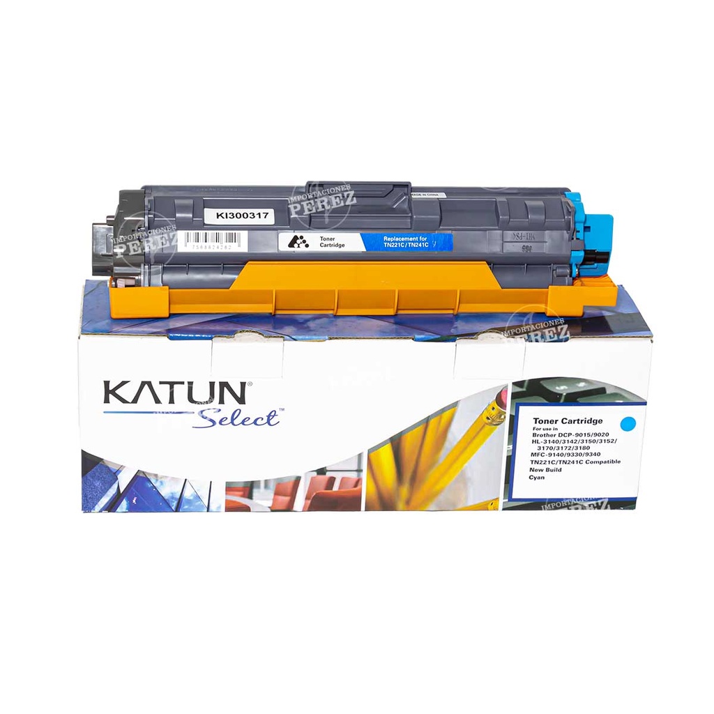Toner Cartucho Cyan Brother [Katun Select] (Tn221C)