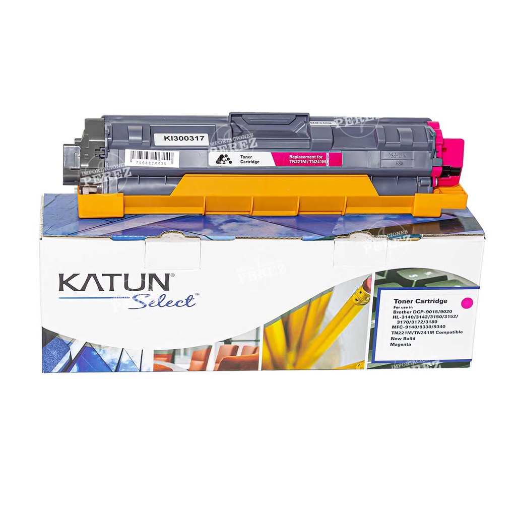 Toner Cartucho Magenta Brother [Katun Select] (Tn221M)