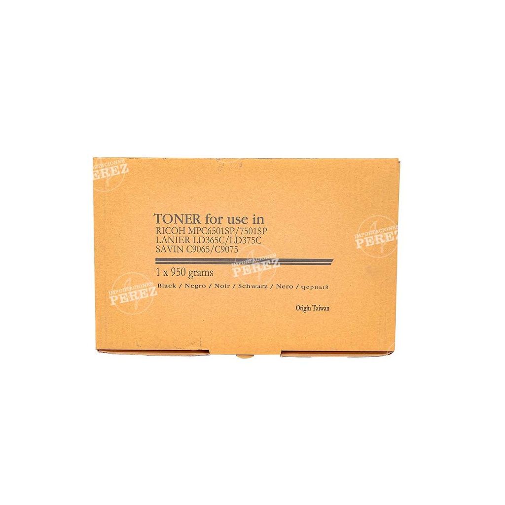 Toner Cartucho Black Ricoh [Premium] (950g) 