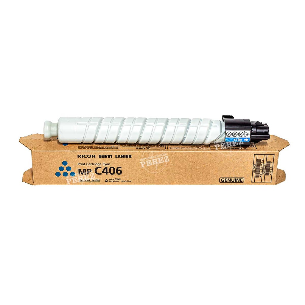 Toner Cartucho Cyan Ricoh [Ricoh] (MPC406) 