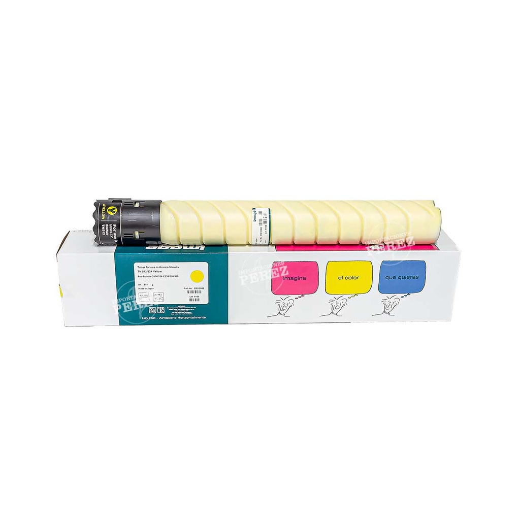 Toner Cartucho Yellow Konica Minolta [Image] (514g) (Tn512Y/324Y) 