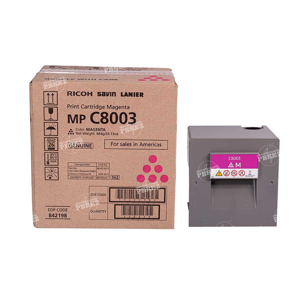 Toner Cartucho Magenta 440g [Original - Ricoh]