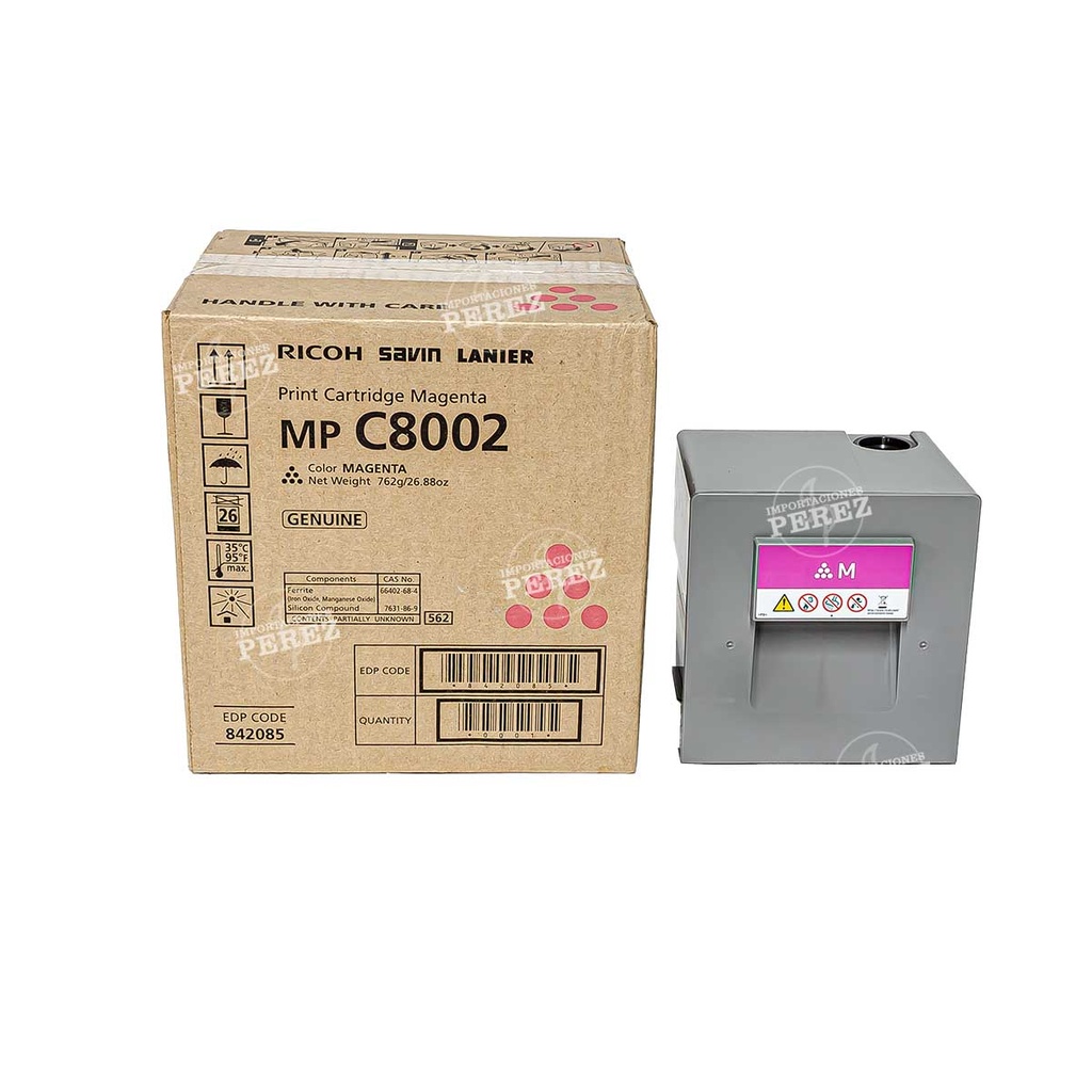 Toner Cartucho Magenta Ricoh [Original] 762g 