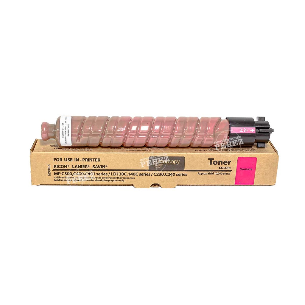 Toner Cartucho Magenta Ricoh [Intercopy] (240g) 