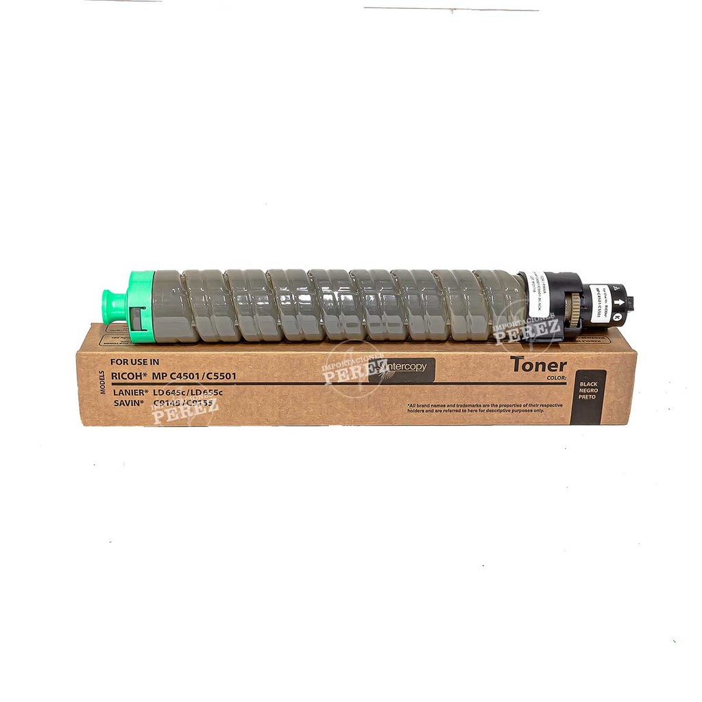 Toner Cartucho Black Ricoh [Intercopy] (520g) 