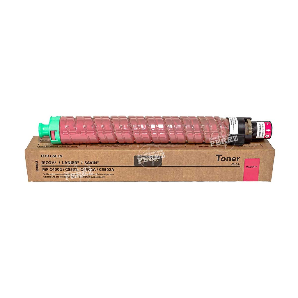 Toner Cartucho Magenta Ricoh [Intercopy] (490g) 