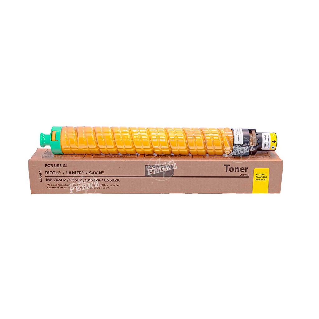 Toner Cartucho Yellow Ricoh [Intercopy] (490g) 