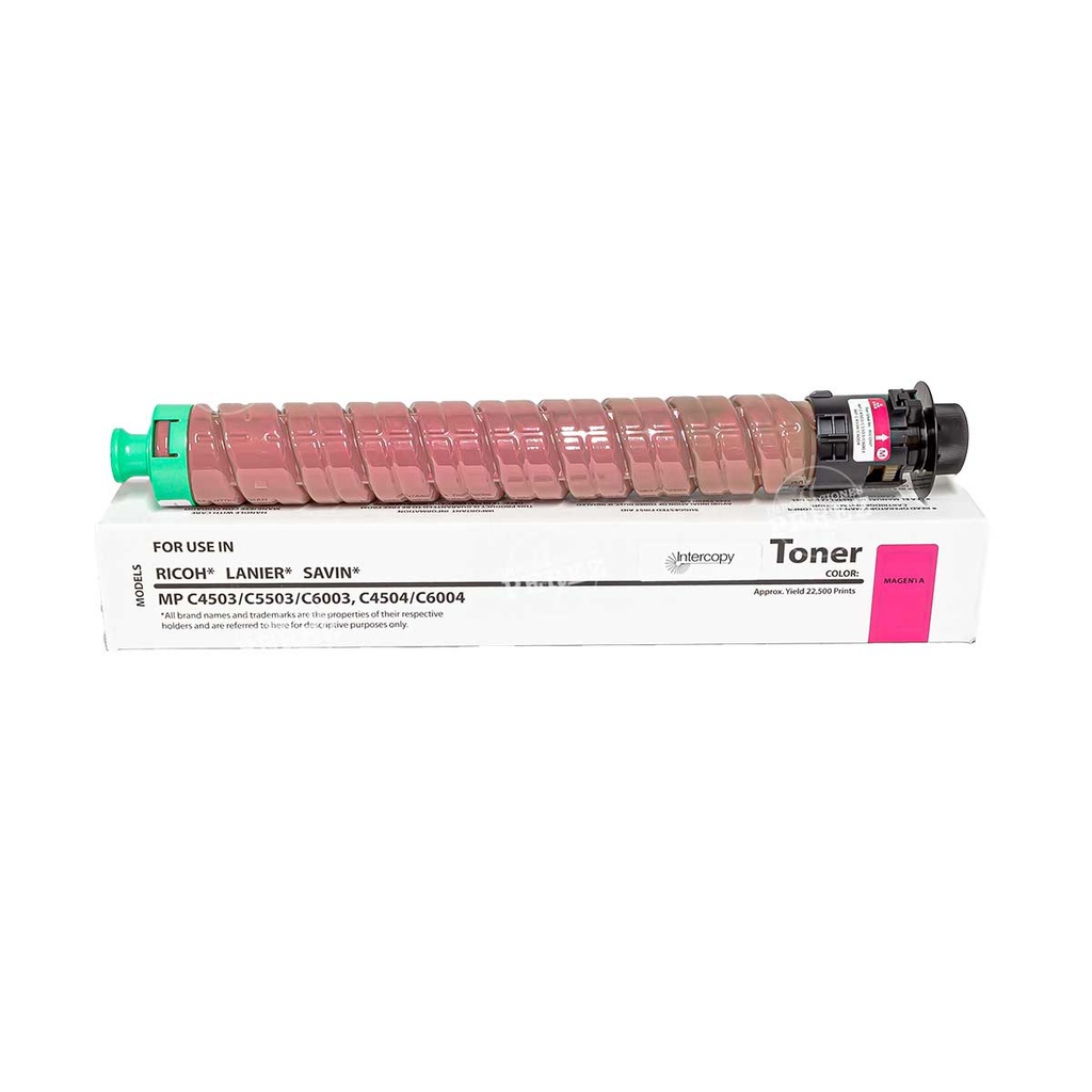Toner Cartucho Magenta Ricoh [Intercopy] 455g 
