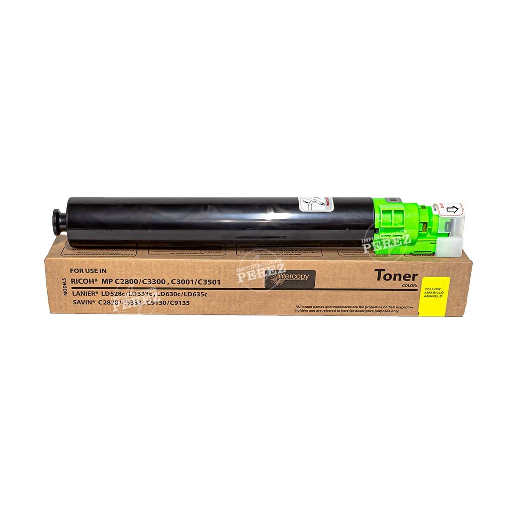 Toner Cartucho Yellow Ricoh [Intercopy] (360g) 