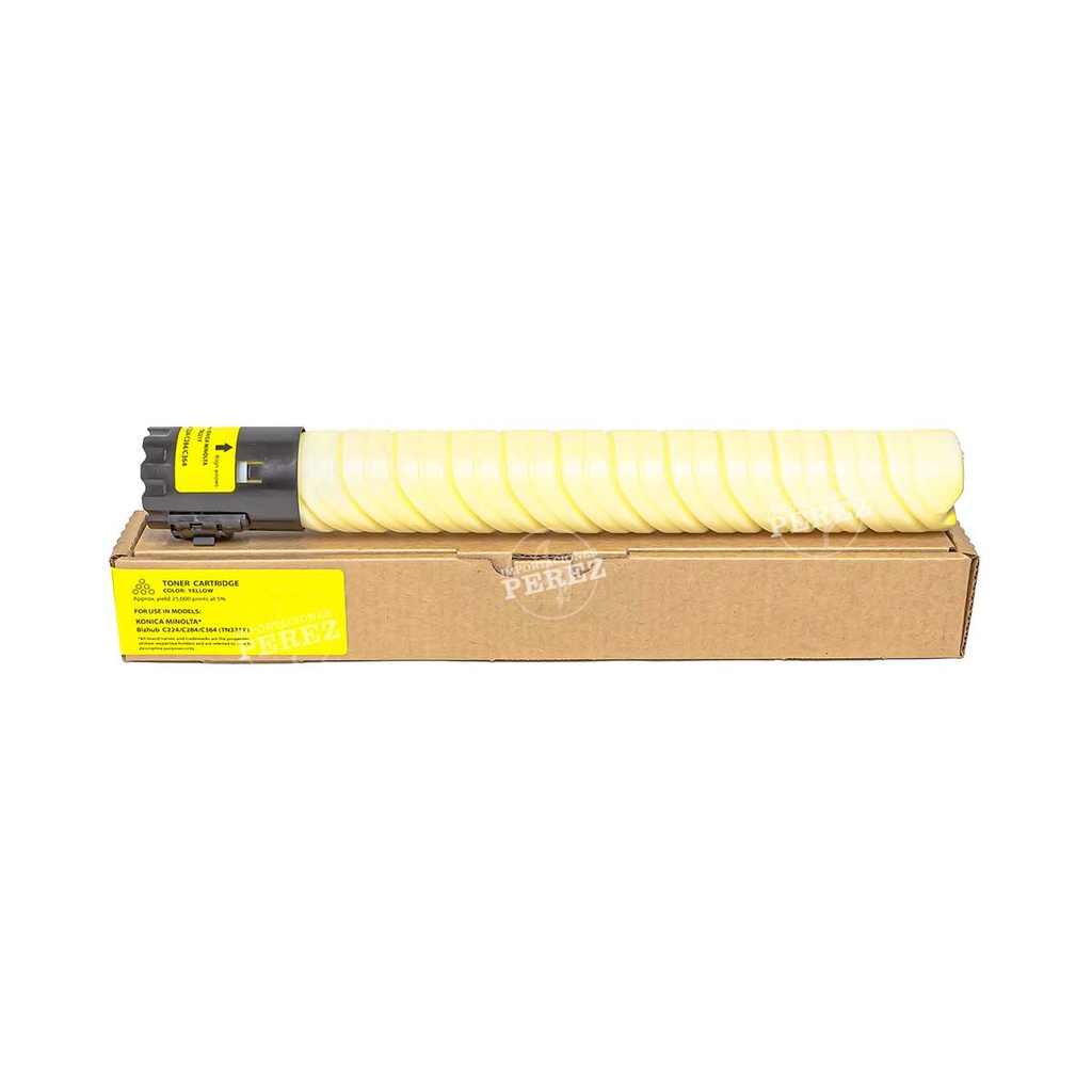 Toner Cartucho Yellow Konica Minolta TN321Y/TN220Y 527g [Intercopy]