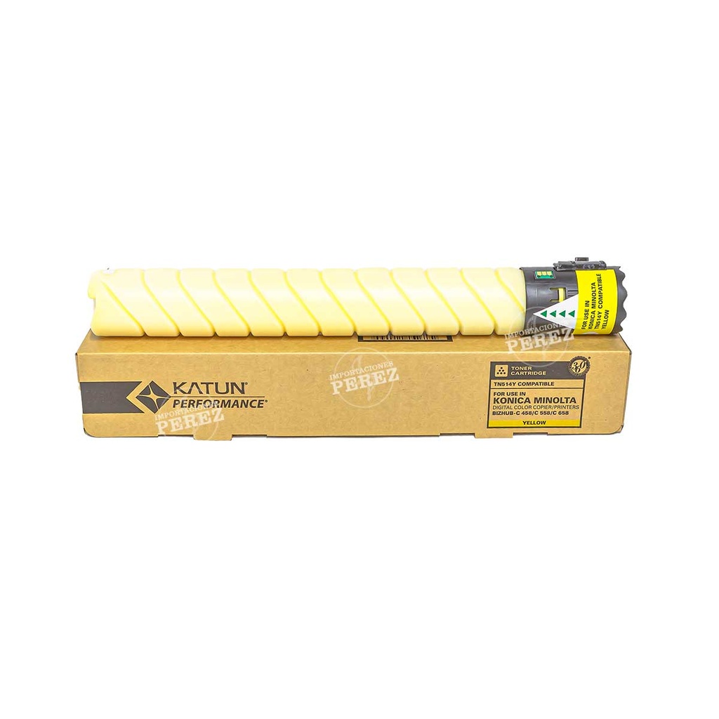 Toner Cartucho Yellow Konica Minolta [Katun Performance] (525g) (Tn514Y) 