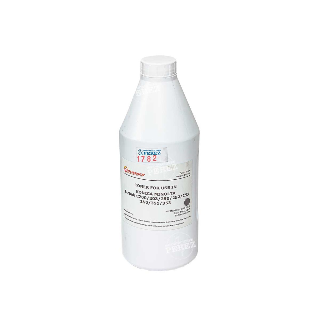 Toner Recarga Black Konica Minolta [Advance] Bolsa/500g 