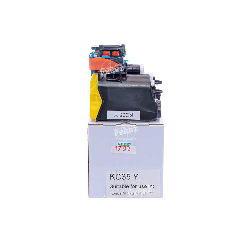 Toner Cartucho Yellow Konica Minolta [Intercopy] (150g) (TNP22Y) 