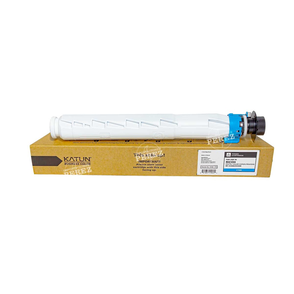 Toner Cartucho Cyan Ricoh [Katun Business Color] (290g) (ImC2500) 