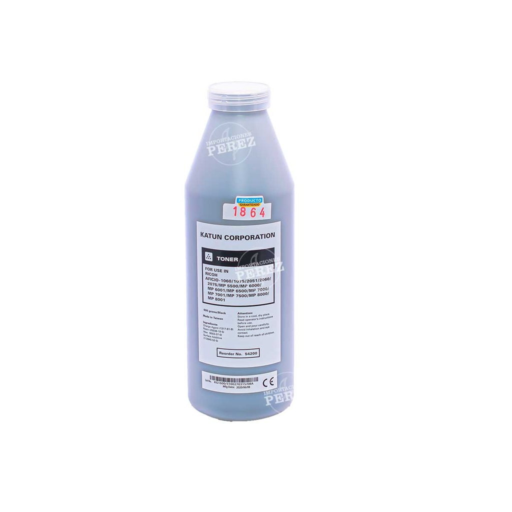 Toner Recarga Ricoh [Katun Access] Type 6120 Botella/500g 