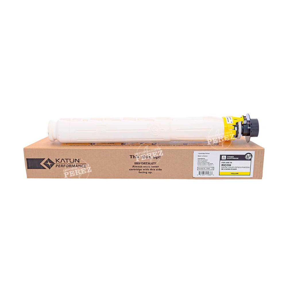 Toner Cartucho Yellow Ricoh [Katun Performance] (379g) (ImC3500) 