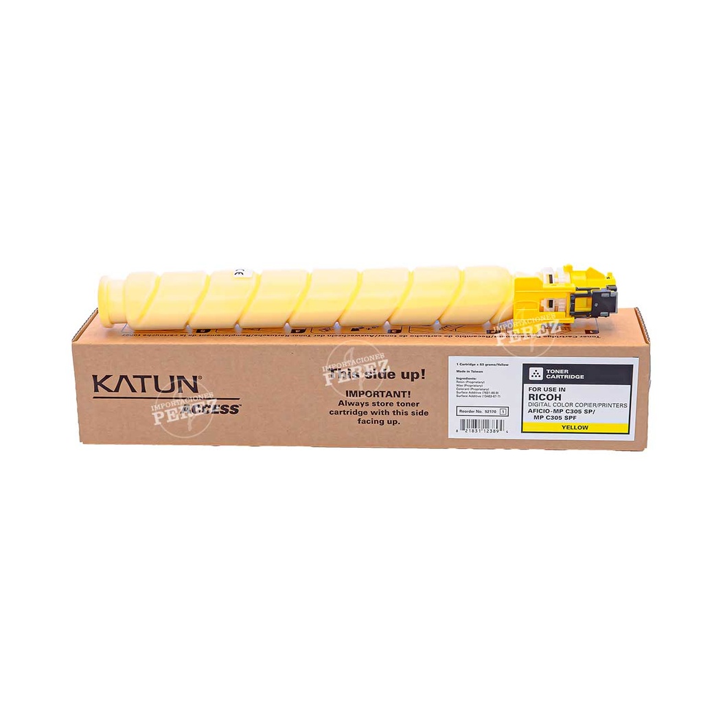 Toner Cartucho Yellow Ricoh [Access Katun] (83g) (MpC305SP) 