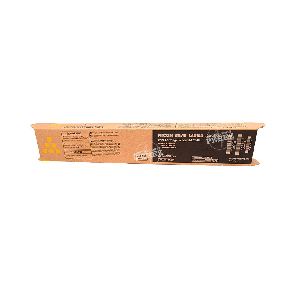 Toner Cartucho Yellow Ricoh [Original] 102g 