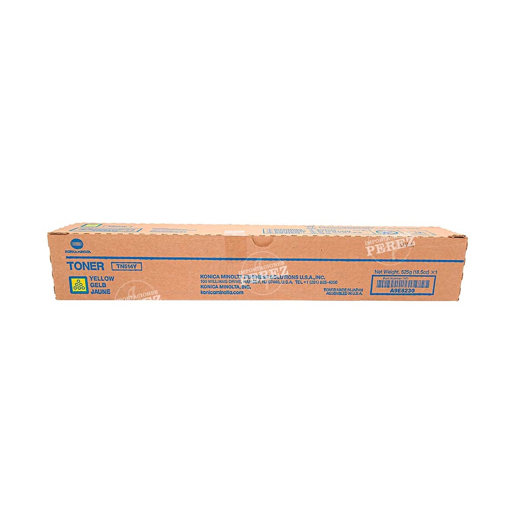 Toner Cartucho Yellow Konica Minolta [Konica Minolta] 110v (525g) (Tn514Y) 