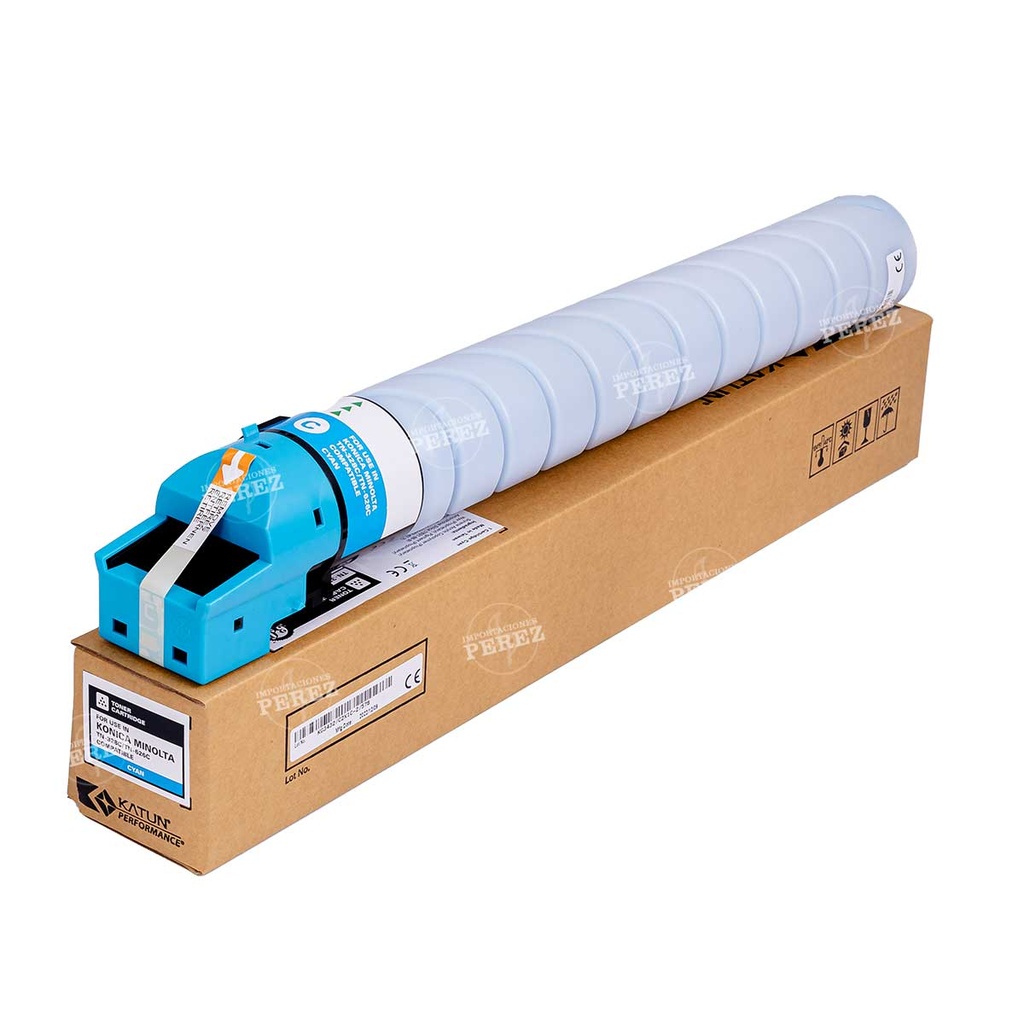 Toner Cartucho Cyan Konica Minolta [Katun Business Color] Tn328C/Tn626C 513g 