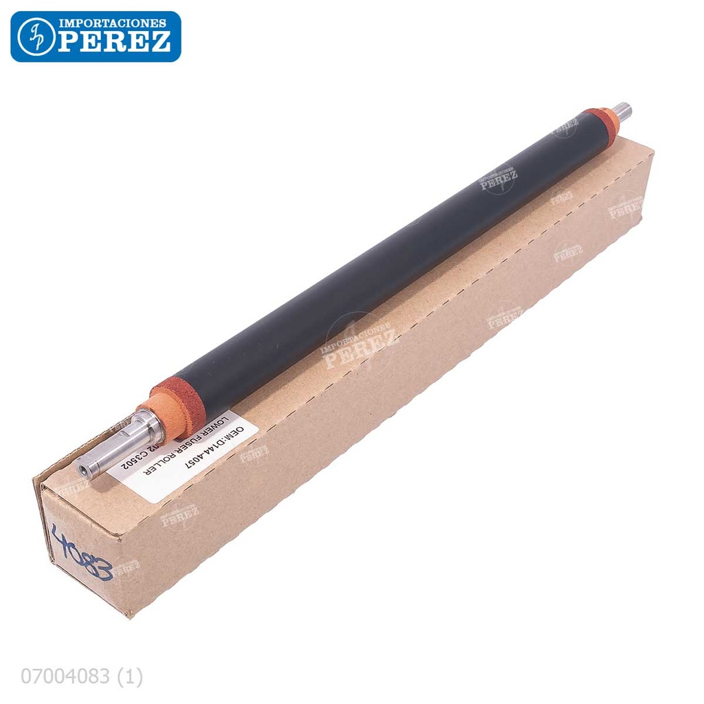 Rodillo Presión [Dki] c/rodajes Negro (Fusor) 