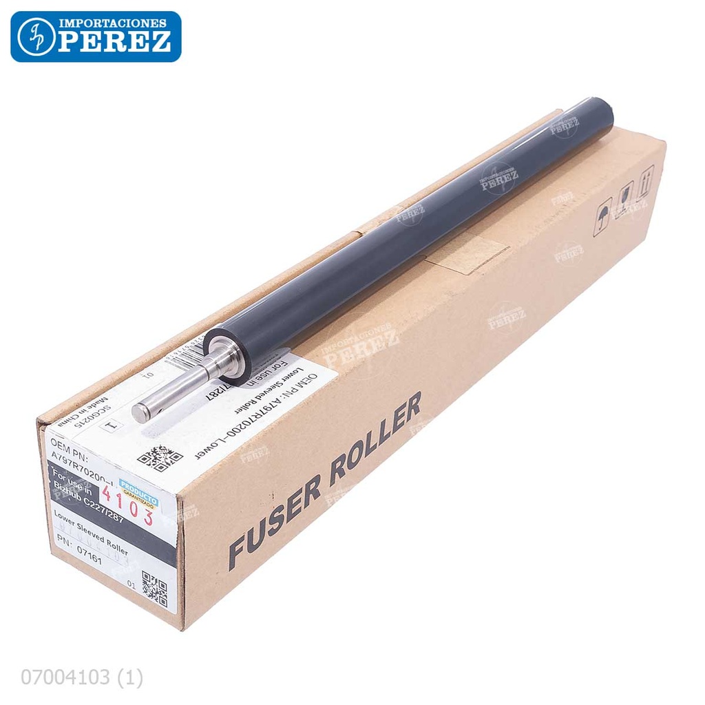 Rodillo Presión [Cet] Negro (Fusor) 