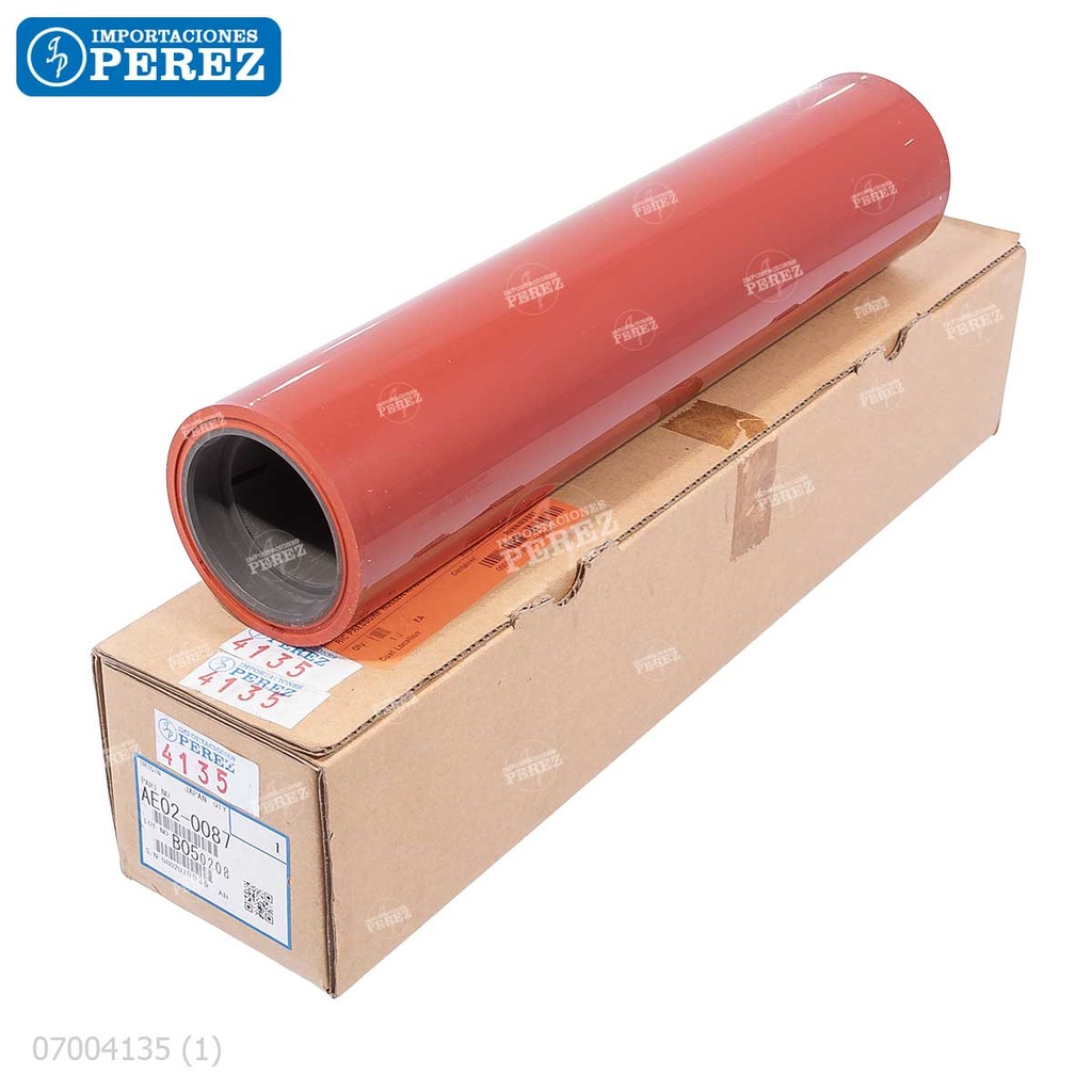 Rodillo Presión [Ricoh - Original] Naranja (Fusor) 